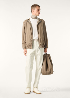 男士双面连帽飞行员夹克 微纤维 - Storm System®