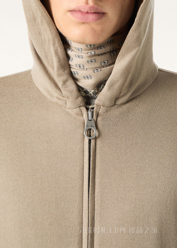 男士双面连帽飞行员夹克 微纤维 - Storm System®