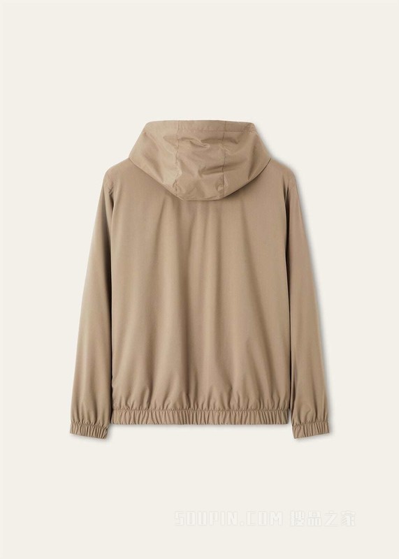 男士双面连帽飞行员夹克 微纤维 - Storm System®