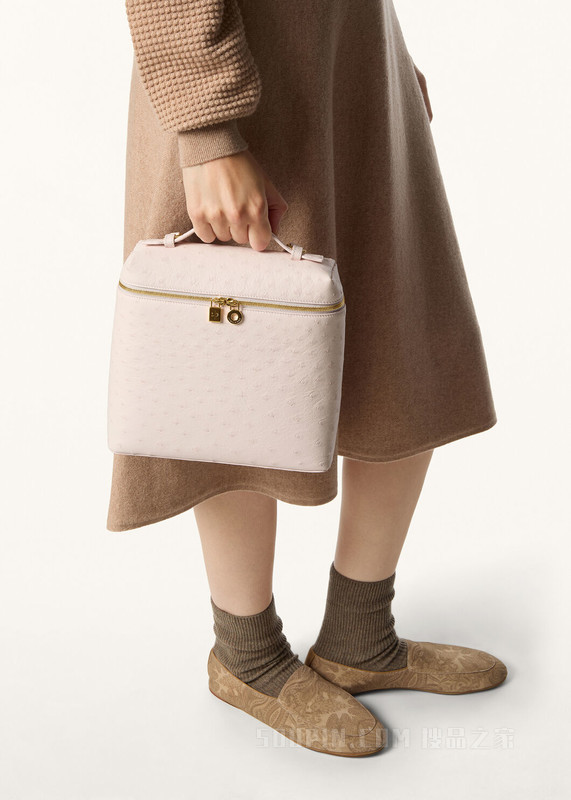 Extra Pocket L23.5双肩包 鸵鸟皮