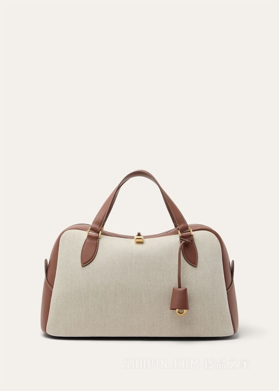 Needle中号手袋 棉 , 亚麻