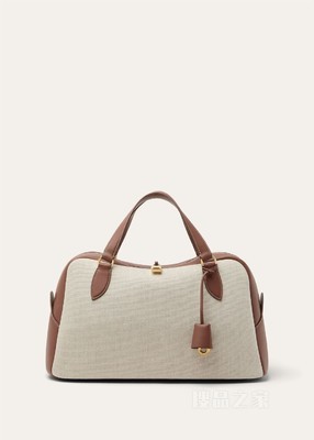 Needle中号手袋 棉 , 亚麻