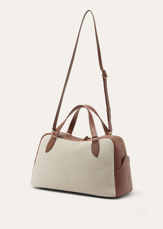 Needle中号手袋 棉 , 亚麻