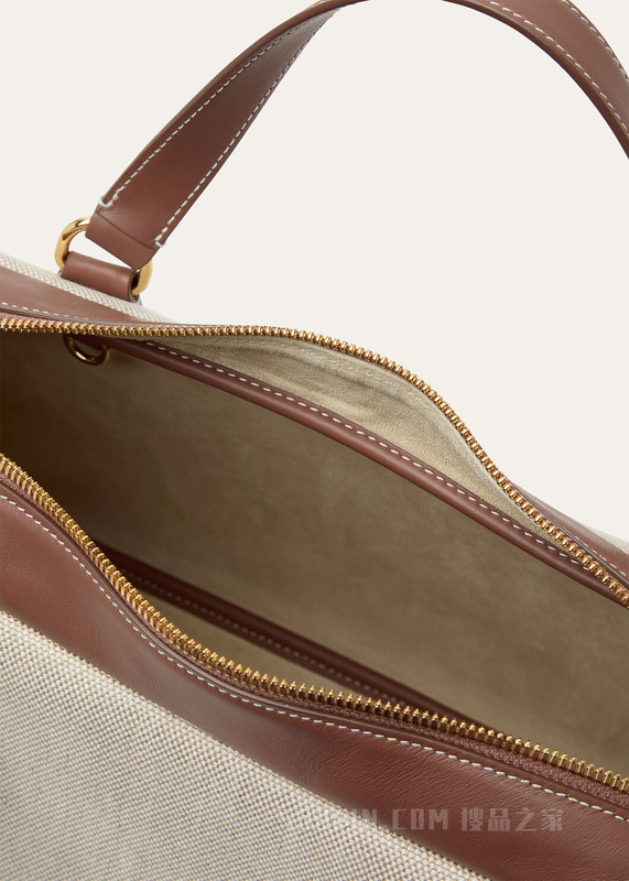 Needle中号手袋 棉 , 亚麻