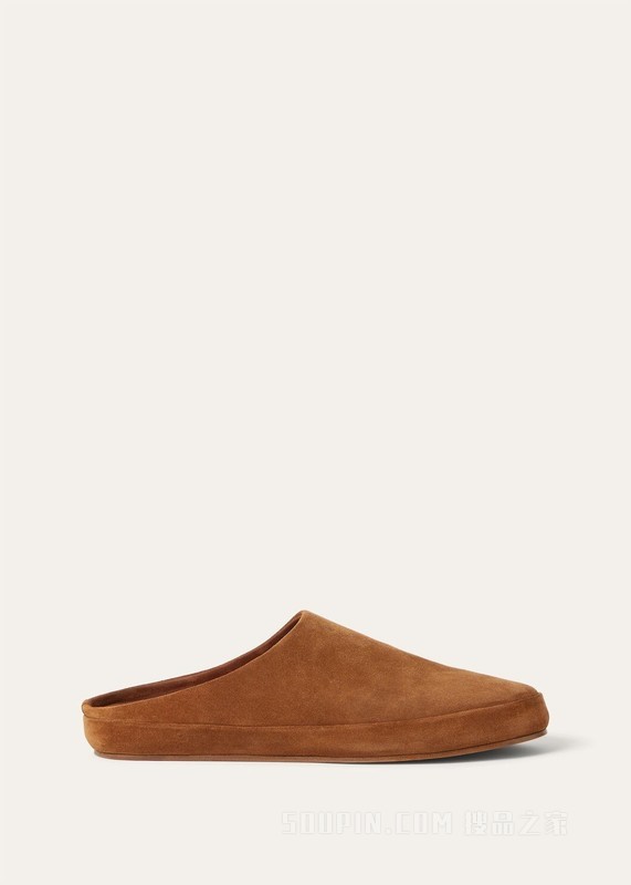 Tomori Walk男士鞋履 二层小牛皮绒面革