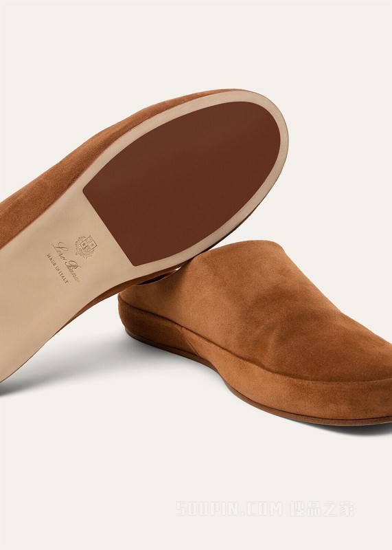 Tomori Walk男士鞋履 二层小牛皮绒面革