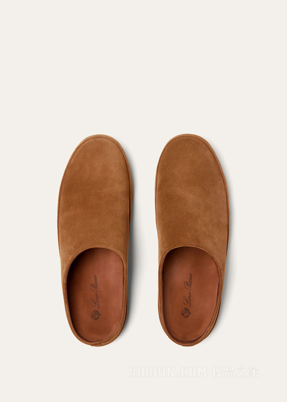 Tomori Walk男士鞋履 二层小牛皮绒面革