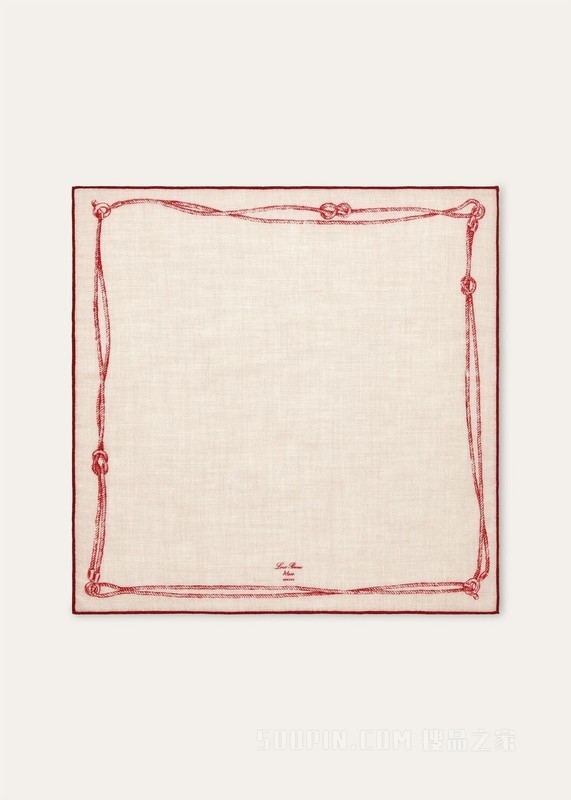 Alare男士方巾 羊绒, 桑蚕丝