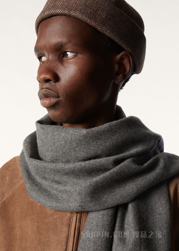 Leggera Grande Unita男士围巾 羊绒