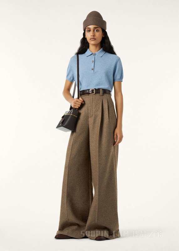 Classic 女士Polo衫 小羊绒