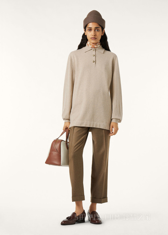 Classic 女士Polo衫 小羊绒