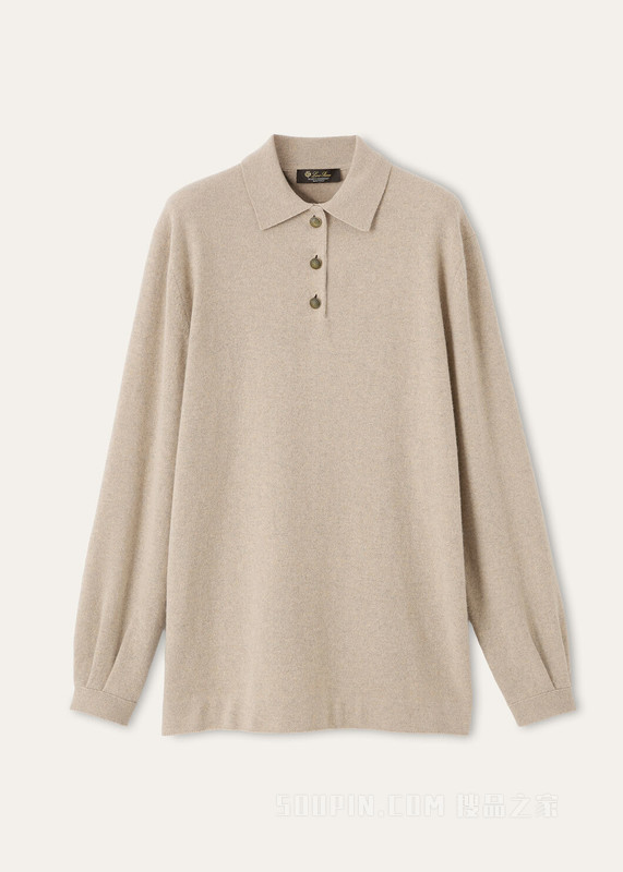 Classic 女士Polo衫 小羊绒