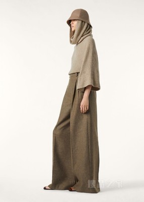 Timon女士长裤 羊绒, 桑蚕丝