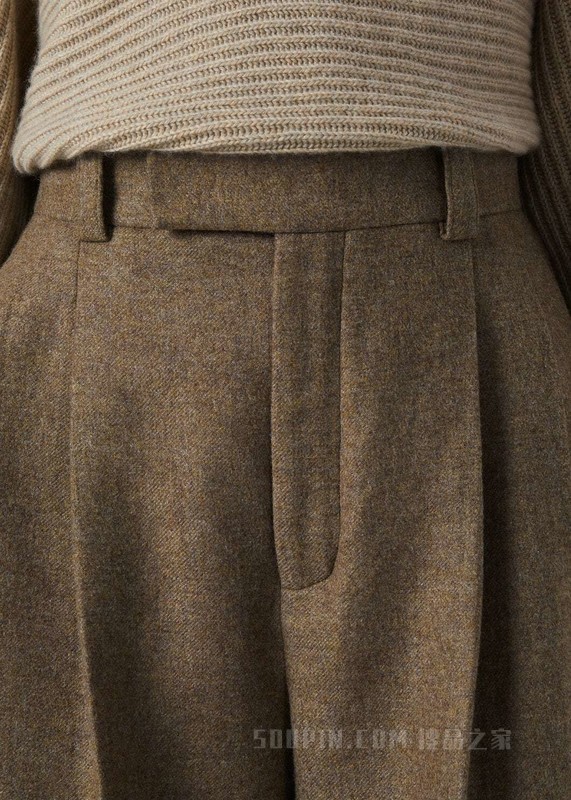 Timon女士长裤 羊绒, 桑蚕丝