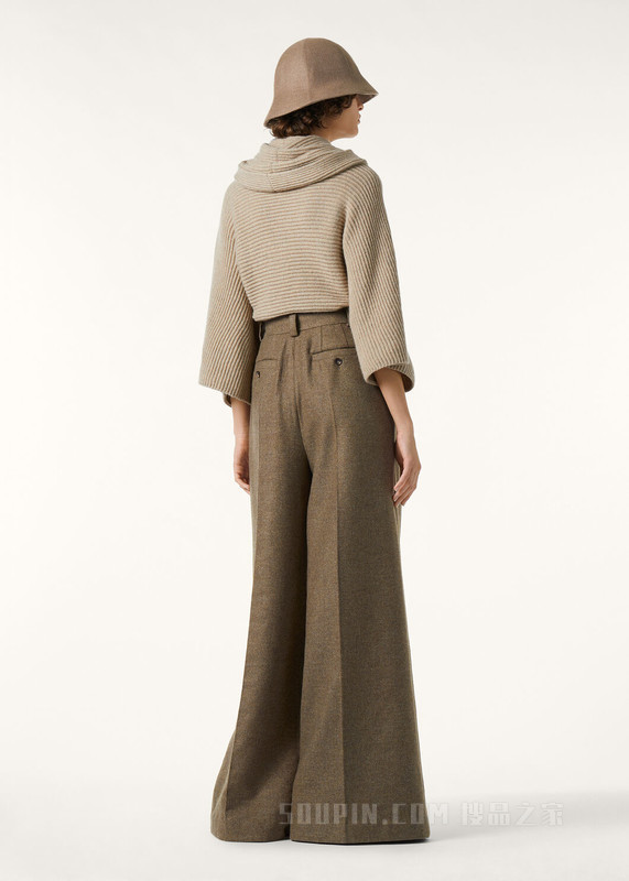 Timon女士长裤 羊绒, 桑蚕丝