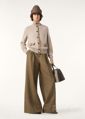 Parksville女士飞行员毛衫 小羊绒