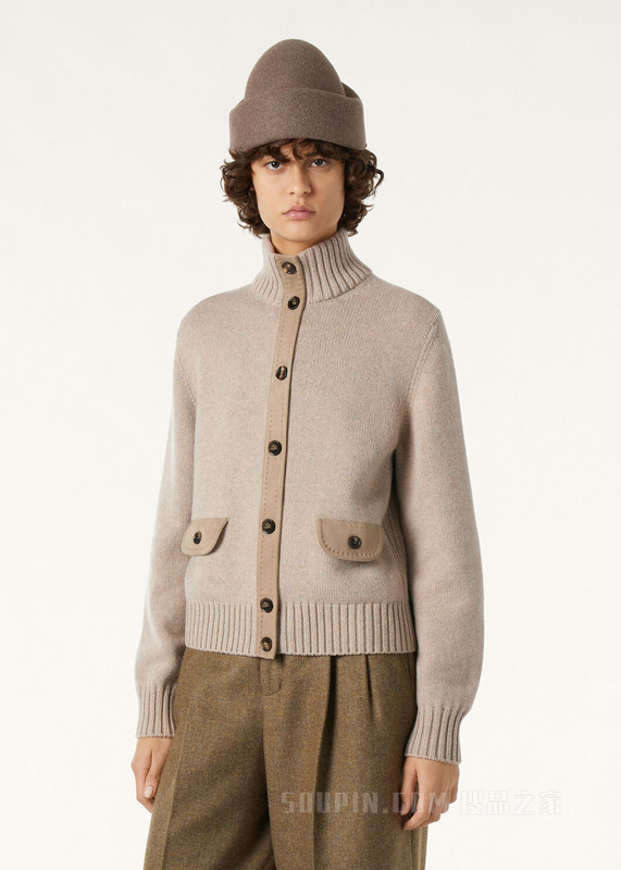 Parksville女士飞行员毛衫 小羊绒