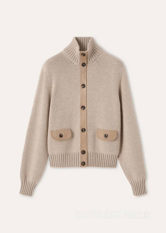 Parksville女士飞行员毛衫 小羊绒