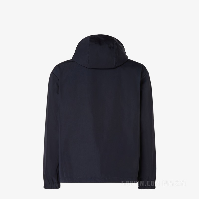 两面穿夹克衫 FENDI 2026春节限定系列蓝色高科技布料夹克