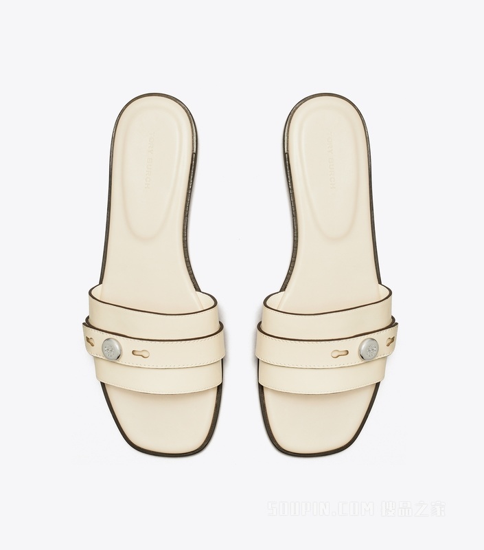 Romy 凉鞋 浅奶油色