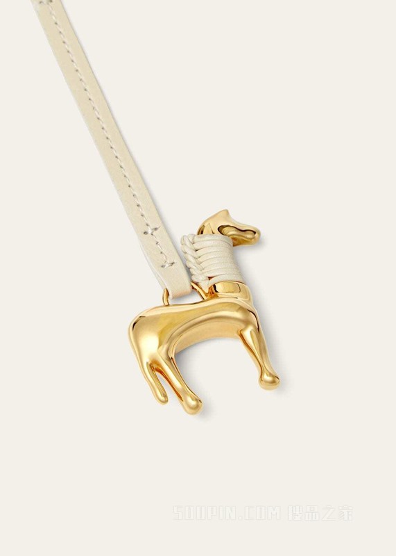 马造型手袋挂饰 小牛皮