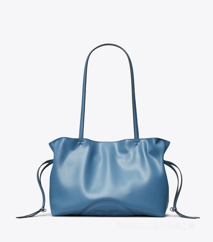 【礼物】Ella 小号抽绳托特包 电光蓝