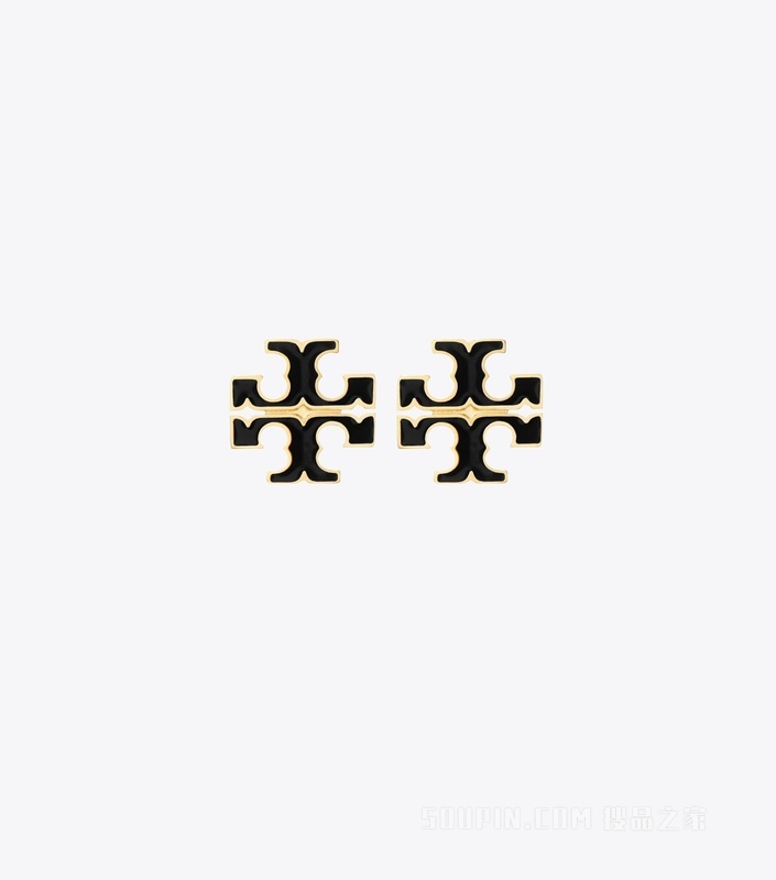 【礼物】Icon 经典系列小号耳钉 黑色