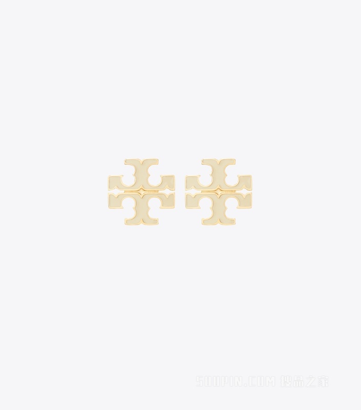 【礼物】Icon 经典系列小号耳钉 象牙白