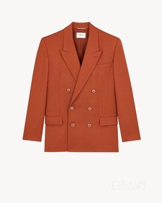 羊毛华达呢夹克