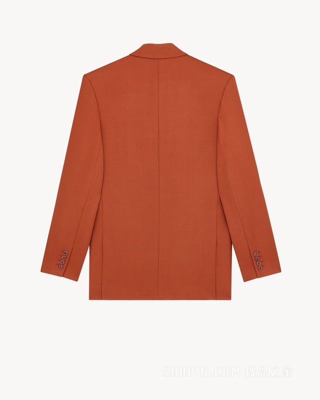 羊毛华达呢夹克