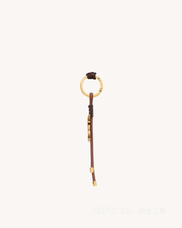 LE CASSANDRE羊皮革钥匙扣