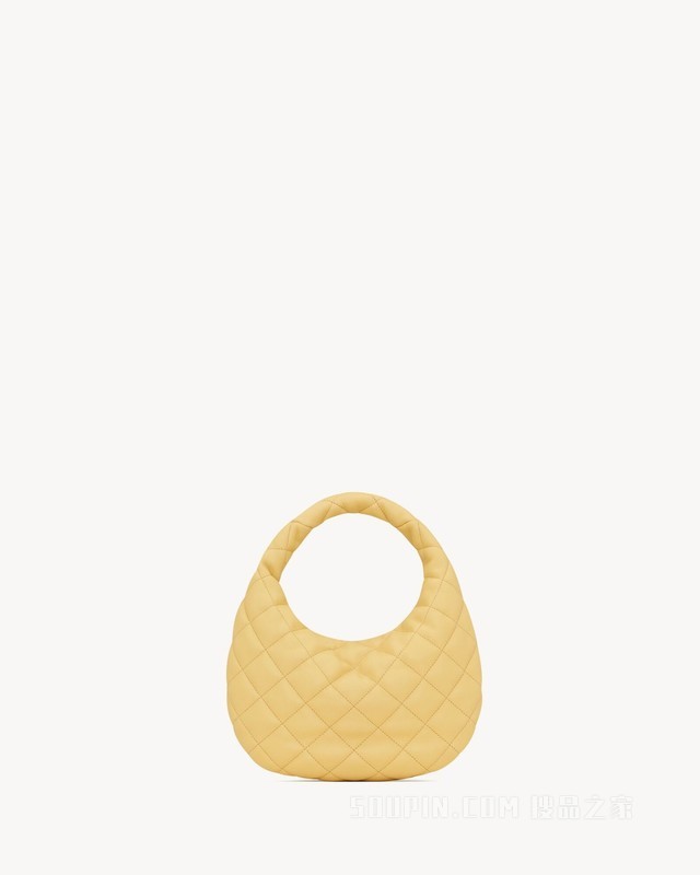 ICARINO绗缝纳帕皮革手袋