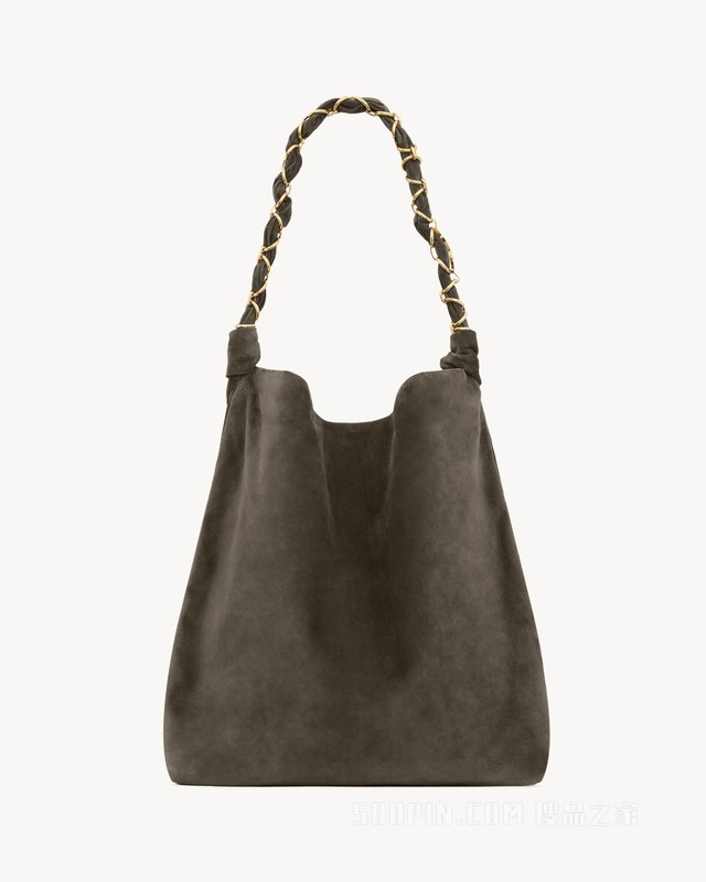 AMALIA绒面革手袋