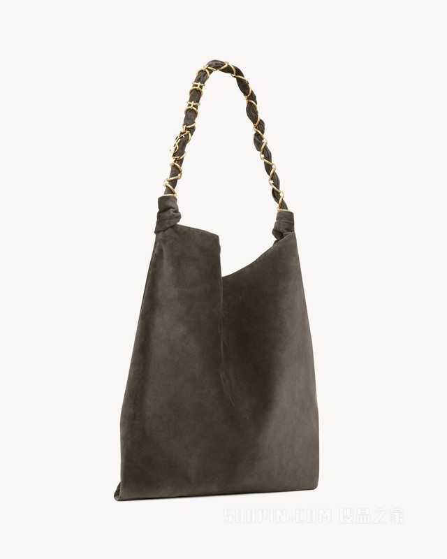 AMALIA绒面革手袋