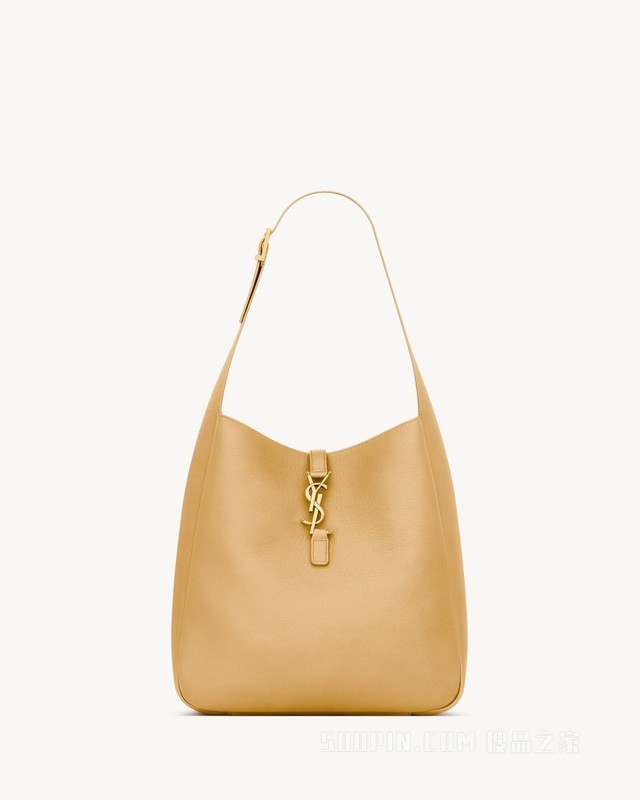 LE 5 À 7大号柔软粒面皮革手袋