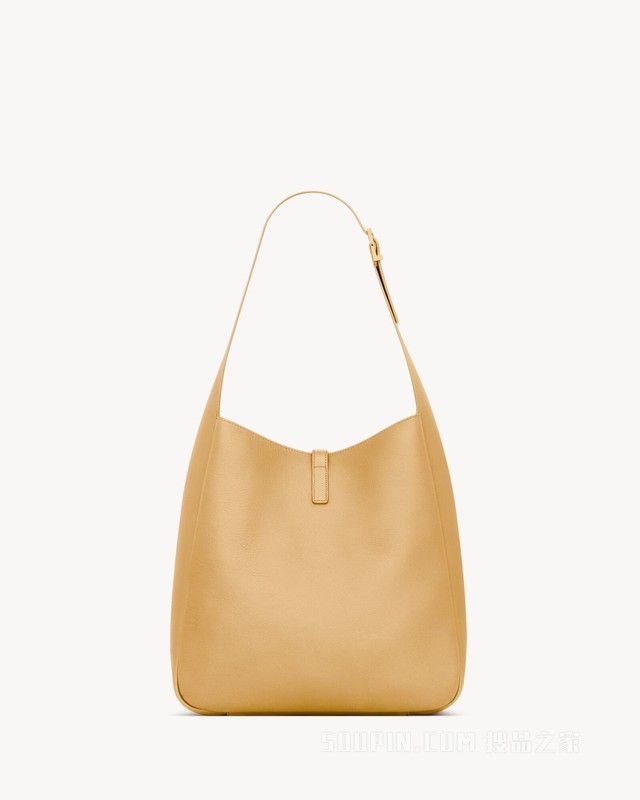 LE 5 À 7大号柔软粒面皮革手袋