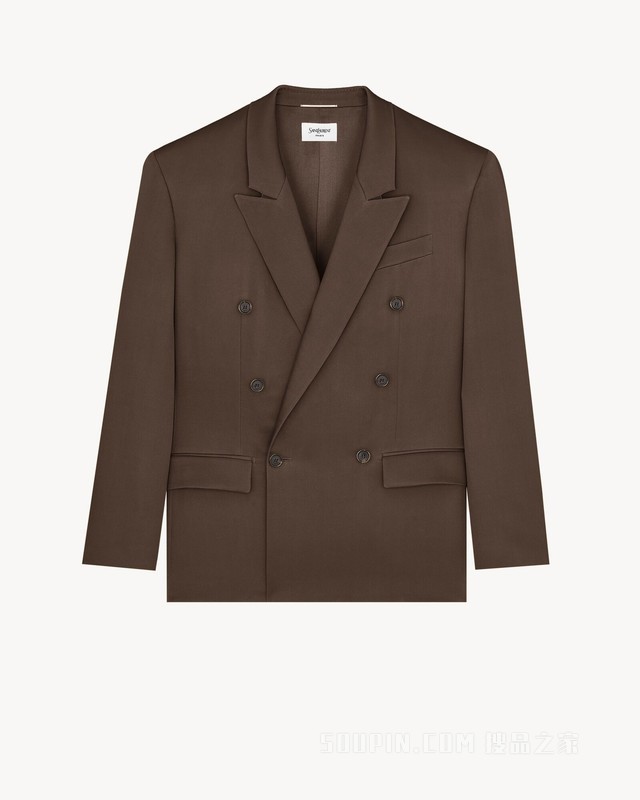 桑蚕丝公爵缎夹克