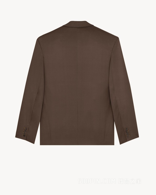 桑蚕丝公爵缎夹克