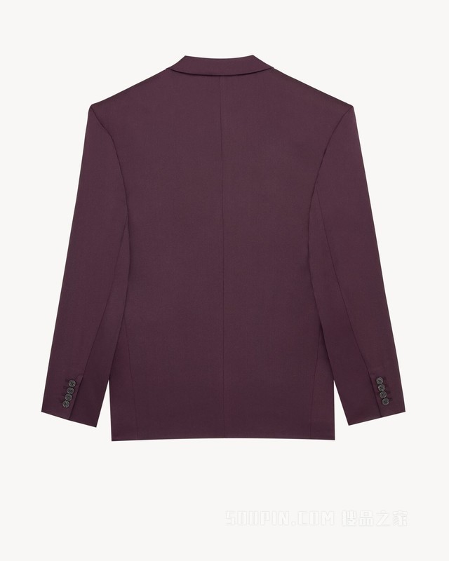 桑蚕丝公爵缎夹克