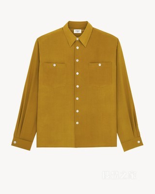 桑蚕丝双绉衬衫