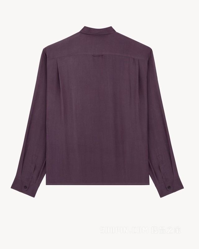 粘胶纤维和桑蚕丝衬衫