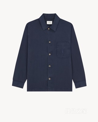 LE CASSANDRE棉质衬衫式外套