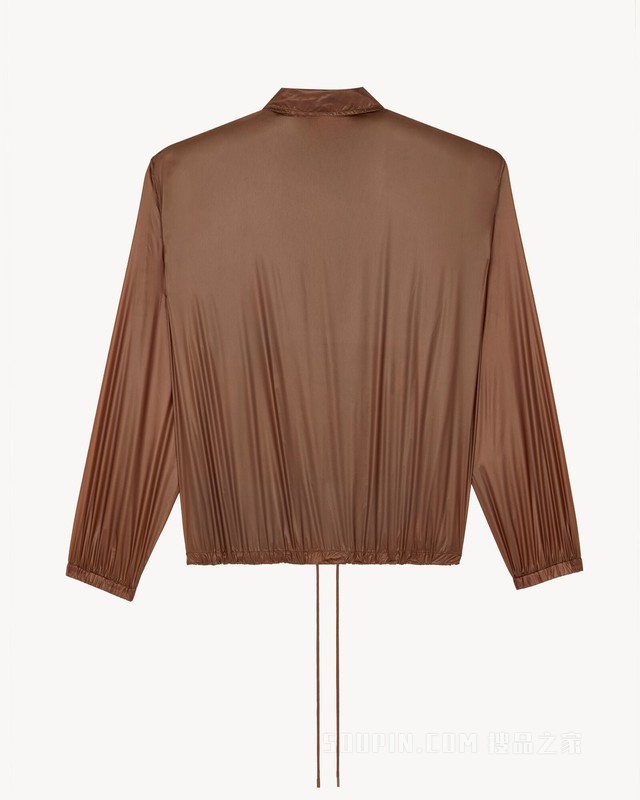 聚酰胺纤维宽肩风衣