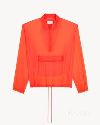 聚酰胺纤维宽肩风衣