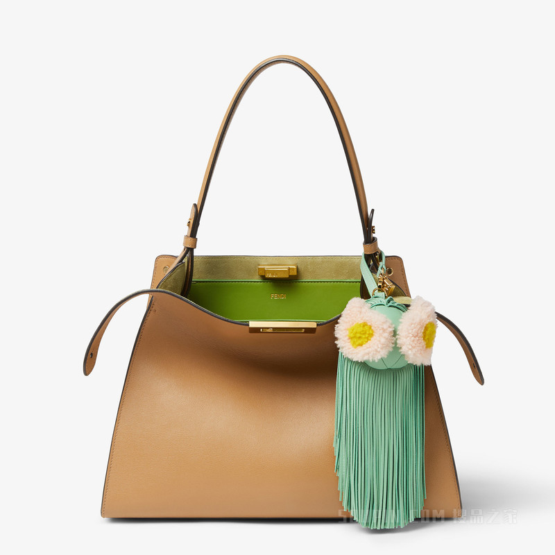 Bag Bugs挂饰 海蓝宝石色纳帕皮革挂饰