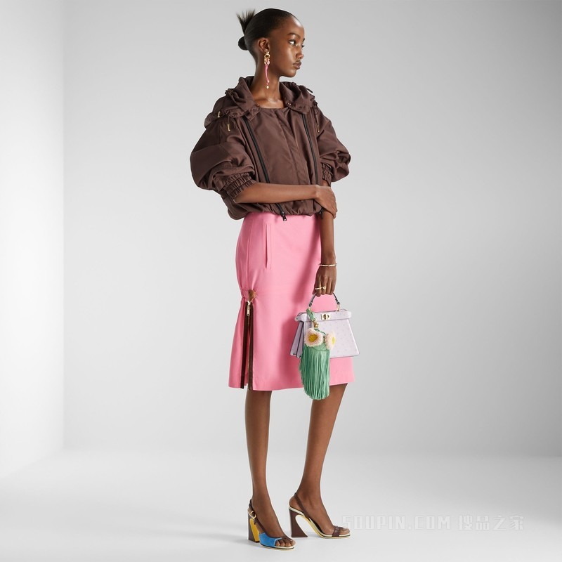 Bag Bugs挂饰 海蓝宝石色纳帕皮革挂饰