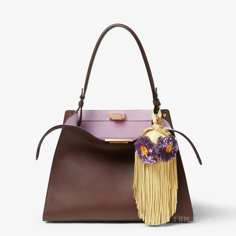 Bag Bugs挂饰 黄色纳帕皮革挂饰