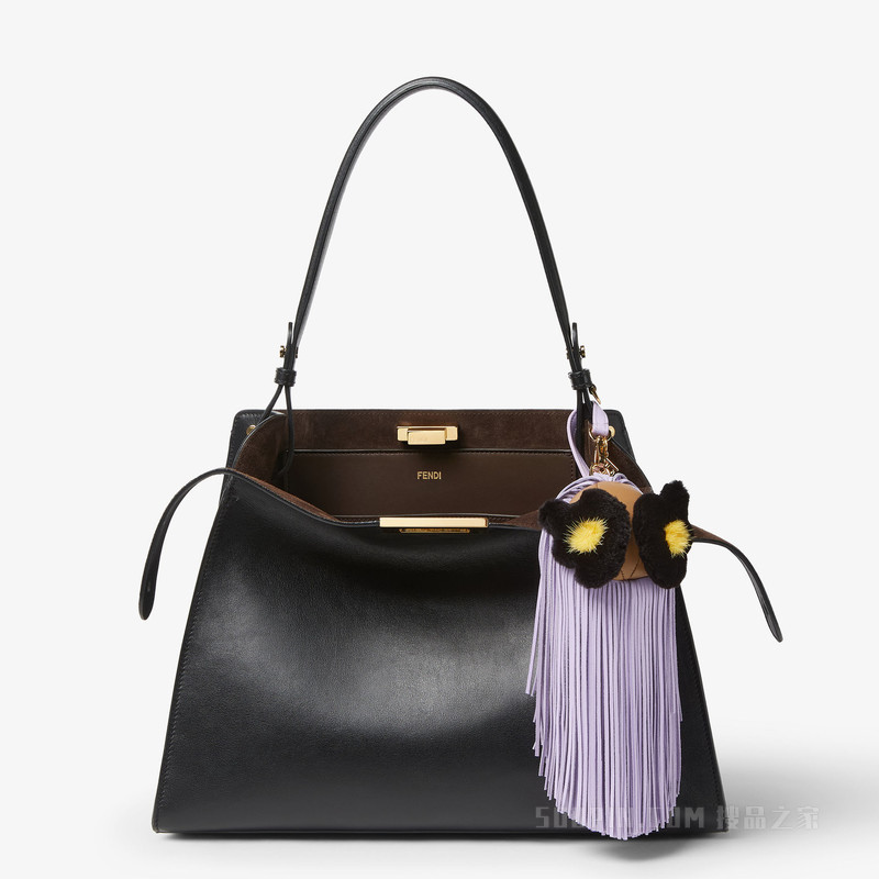 Bag Bugs挂饰 拼色纳帕皮革挂饰