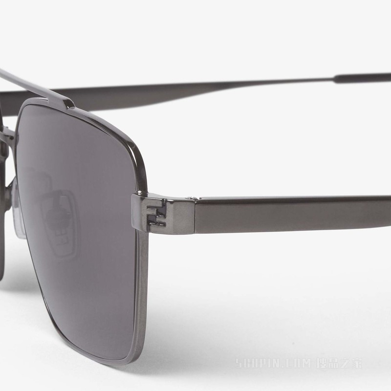 FENDI Sky 钌色金属太阳镜