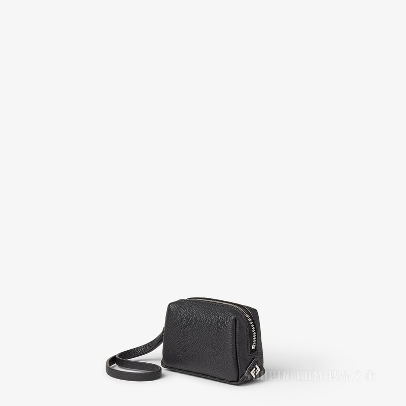 FENDI Lui Nano 黑色皮革迷你手拿包